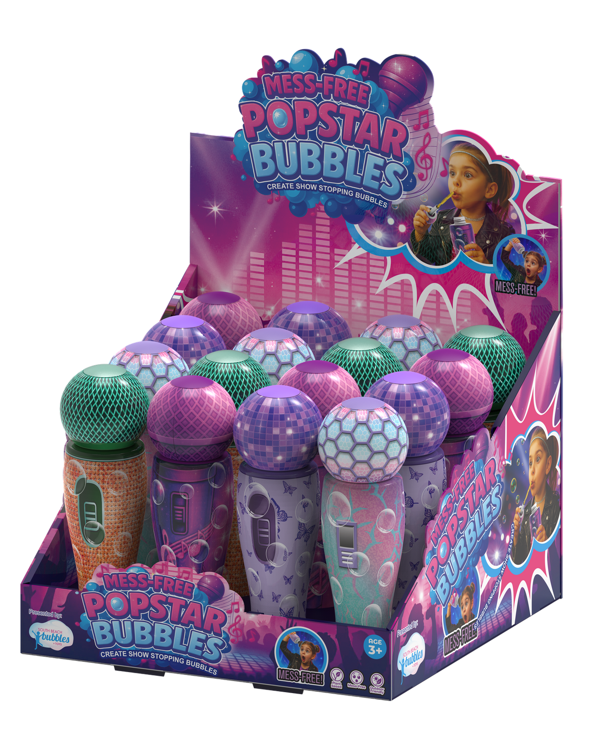 The Unspillables Pop Star Bubbles