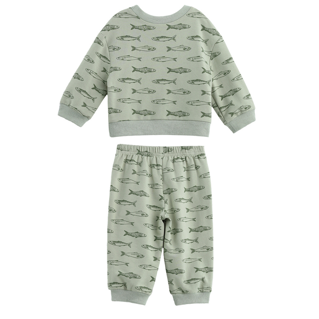 Beckett & Bear Matthew Set / Green Fish