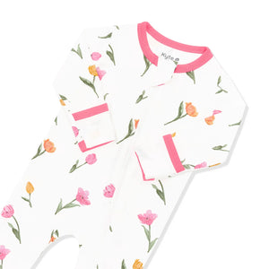 Kyte Baby Zippered Footie / Tulip