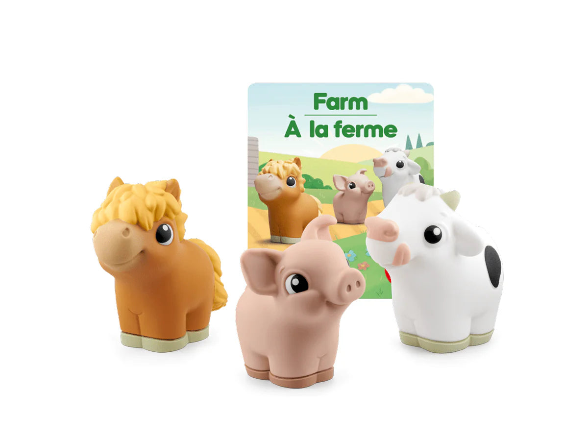 My First Tonies: Farm Set - Cow, Pig, Horse