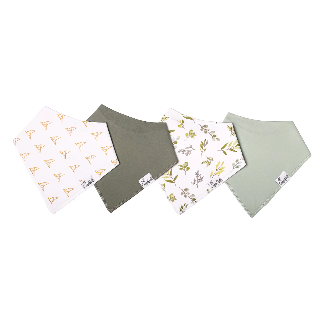 Copper Pearl Bandana Bibs / Haven