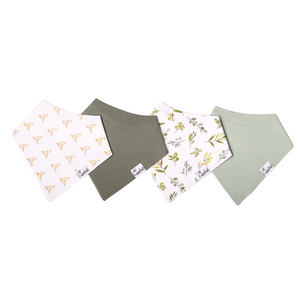 Copper Pearl Bandana Bibs / Haven