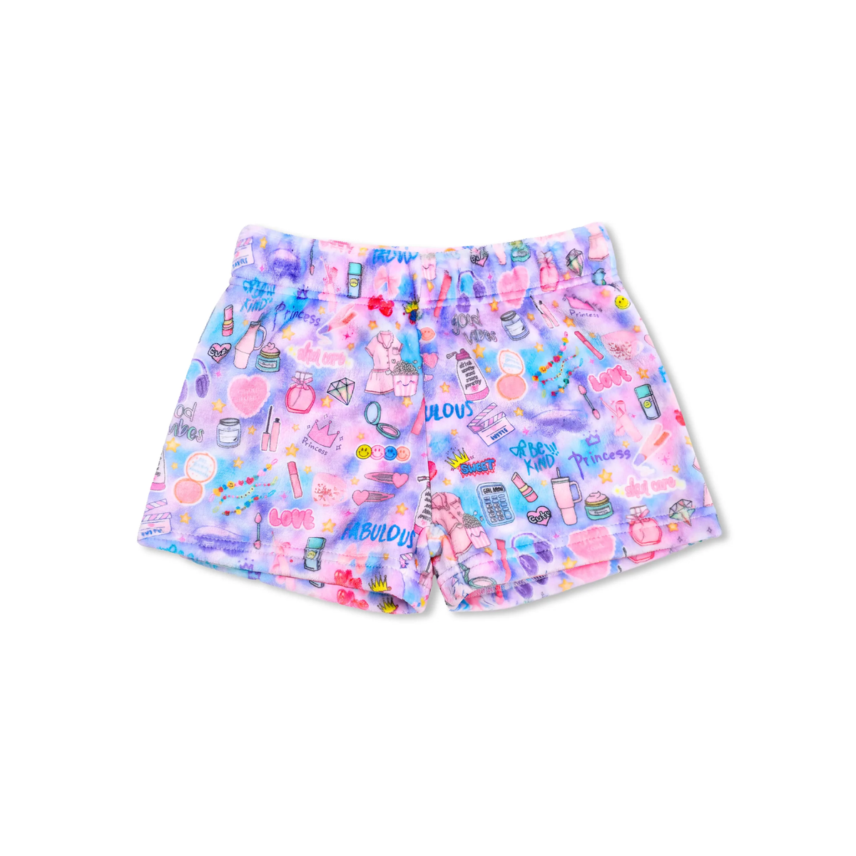 Glam Squad Girl's Plush Lounge Shorts