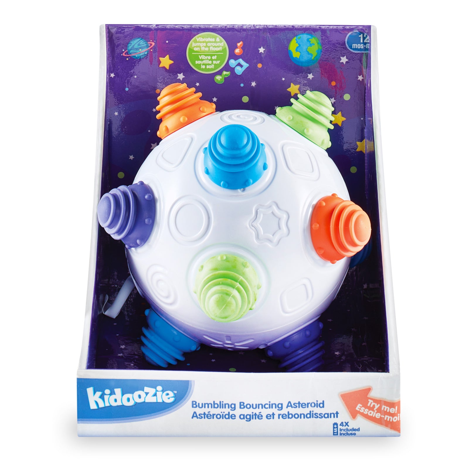 Kidoozie Bumbling Bouncing Asteroid Toy