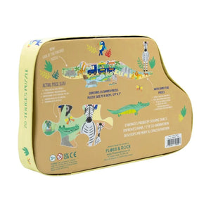 Safari Crocodile Shaped Jigsaw Puzzle - 20 Piece