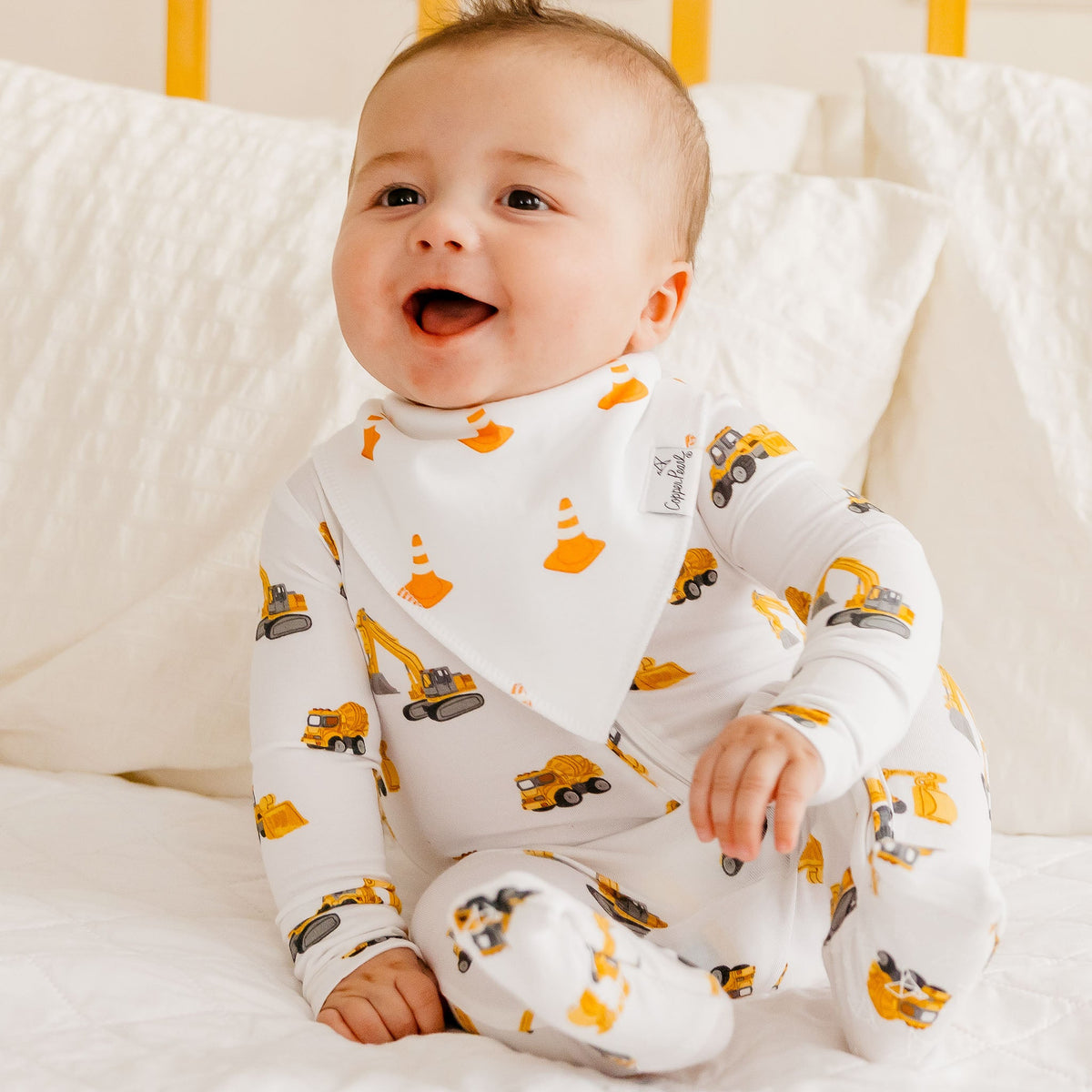 Copper Pearl Bandana Bib 4-Pack / Dozer
