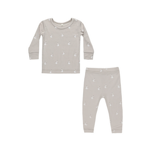 Quincy Mae Bamboo Pajama Set / Snowmen