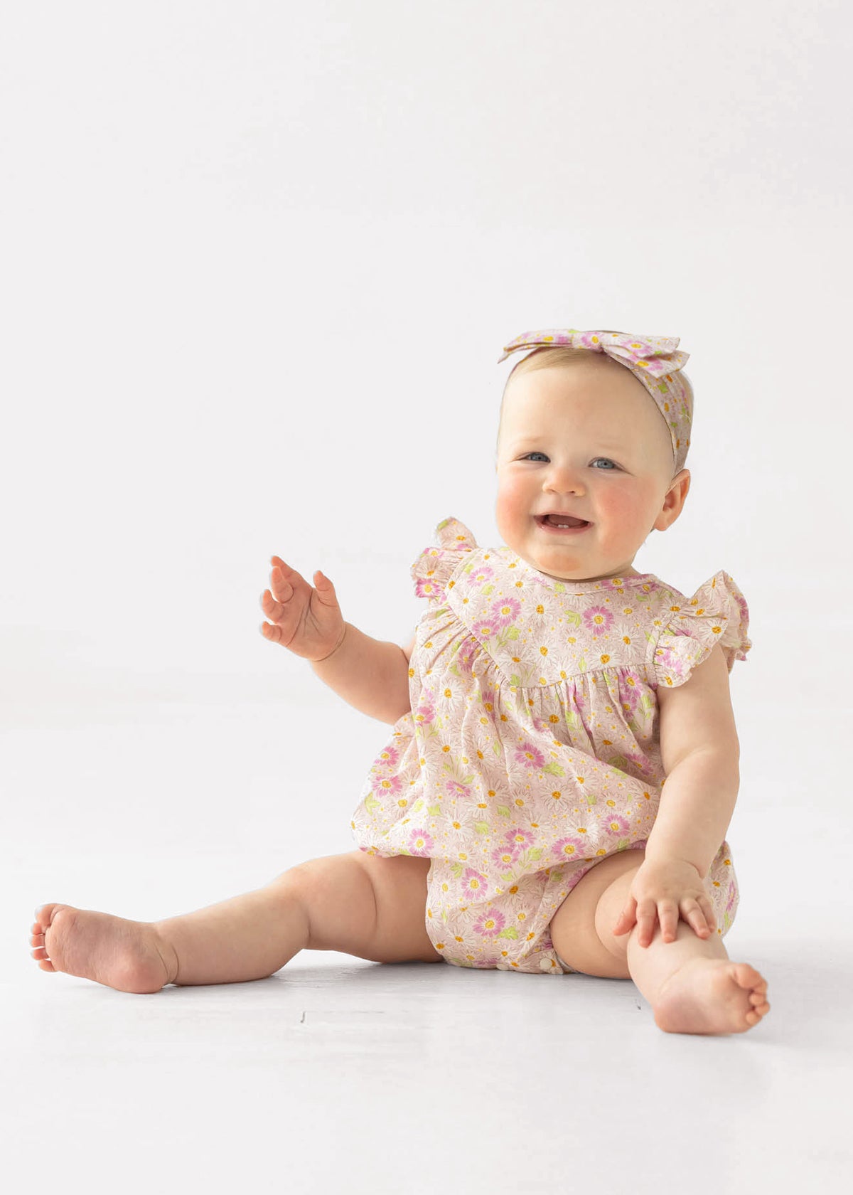 Mabel + Honey Sweet Melody Romper / Purple