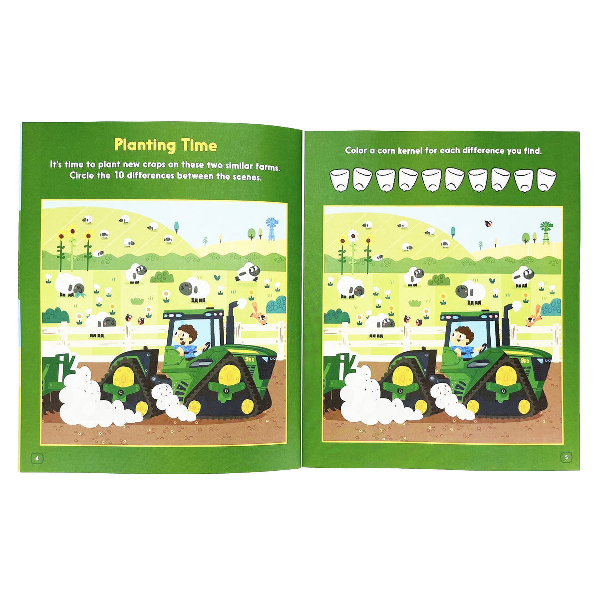 John Deere Mega Machines Activity Book