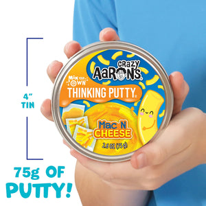 Crazy Aaron's Thinking Putty Mix Your Own / Mac & Cheese
