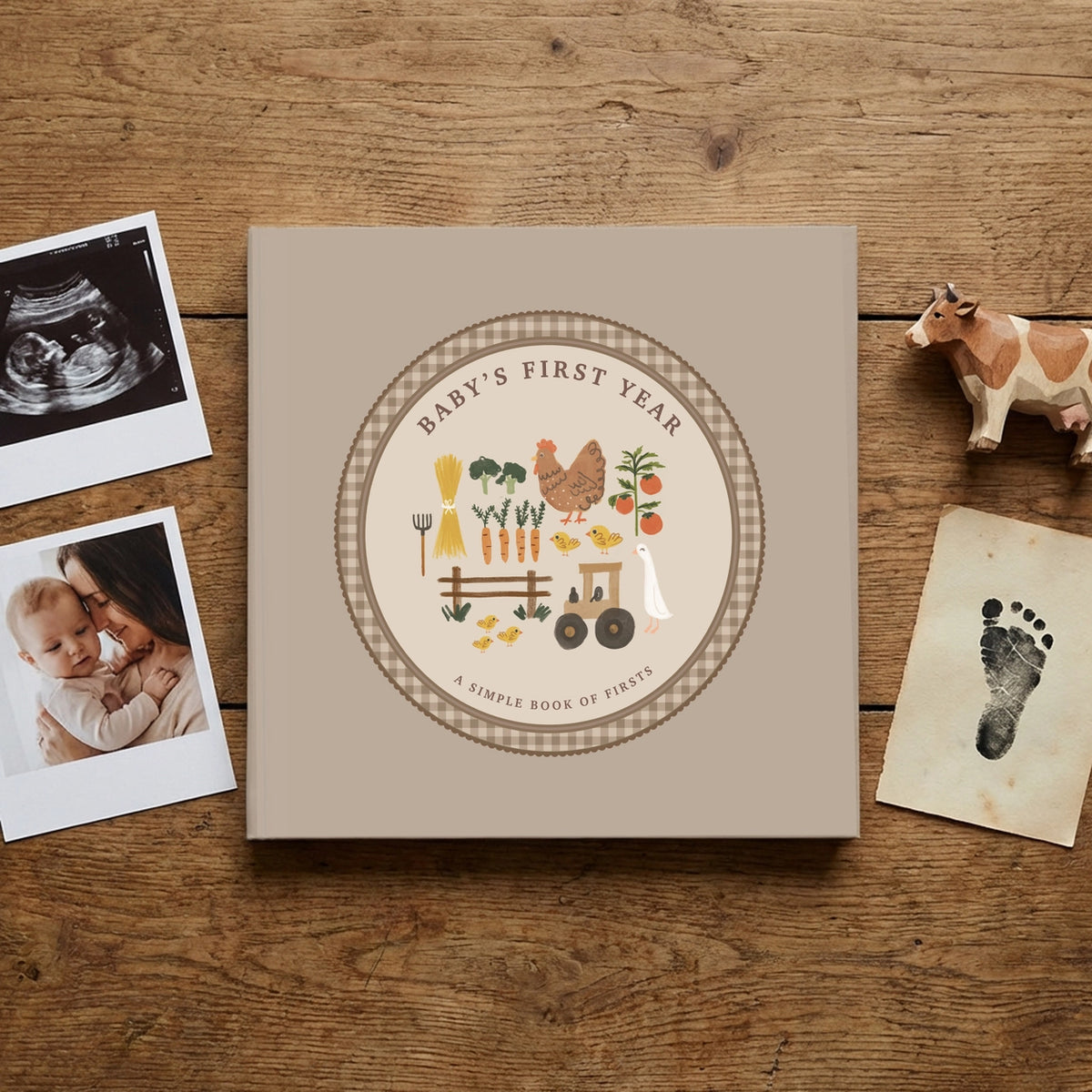 Lucy Darling Baby Memory Book / Little Farmer