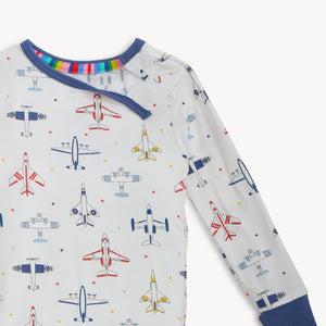 Magnetic Me Modal Magnetic Toddler Pajama Set / Just Plane Fun