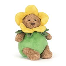 Jellycat Bartholomew Bear Daffodil Outfit