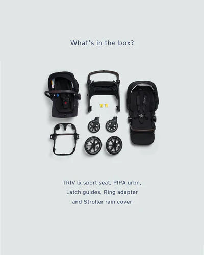Nuna TRIV LX + PIPA URBN Travel System
