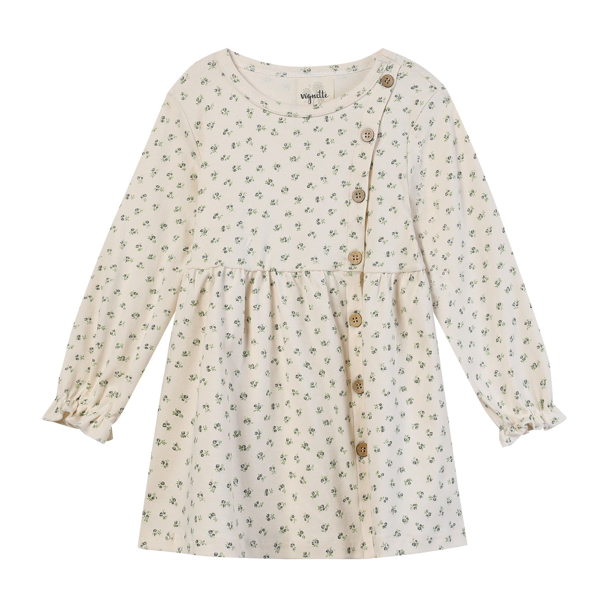 Vignette Charlotte Dress / Ivory Acorns