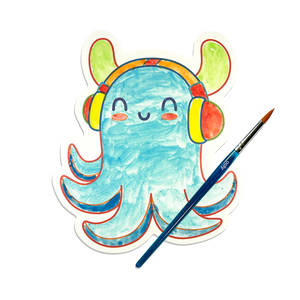 Ooly Playful Painters: Easy Watercolor Painting Kit