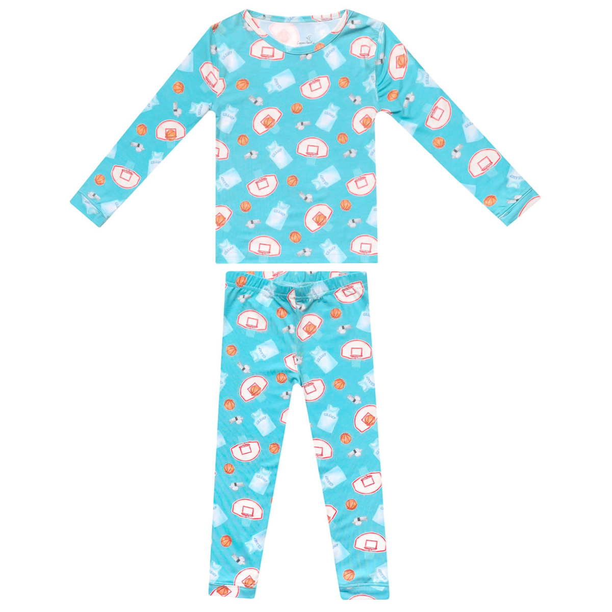 Copper Pearl Long Sleeve Pajamas / Slam Dunk