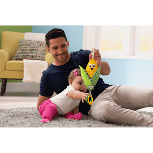 John Deere Clip & Go - Corn E. Cobb™ Baby Toy