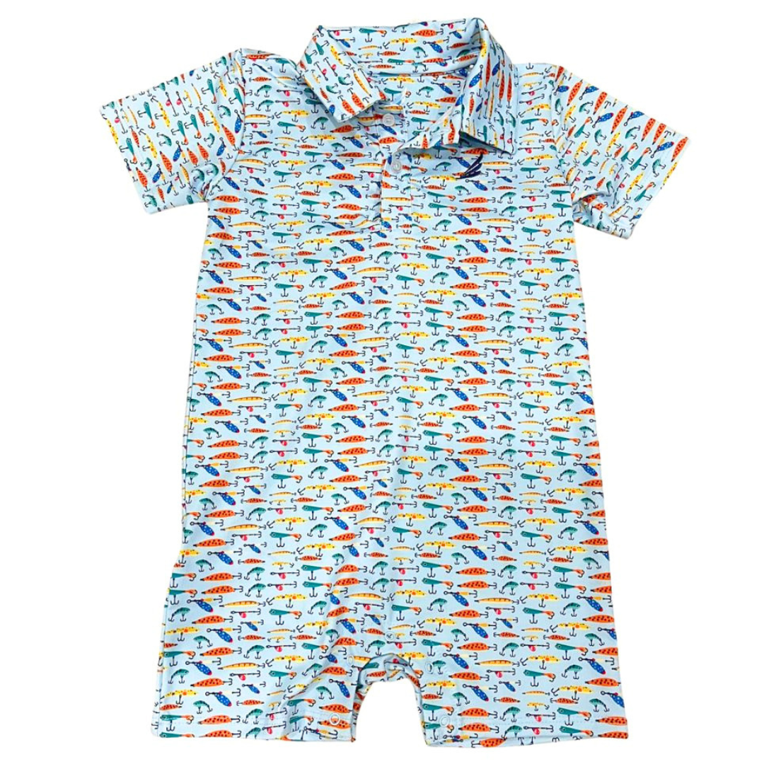 Coolybri Banks Performance Romper / Fishing Lure