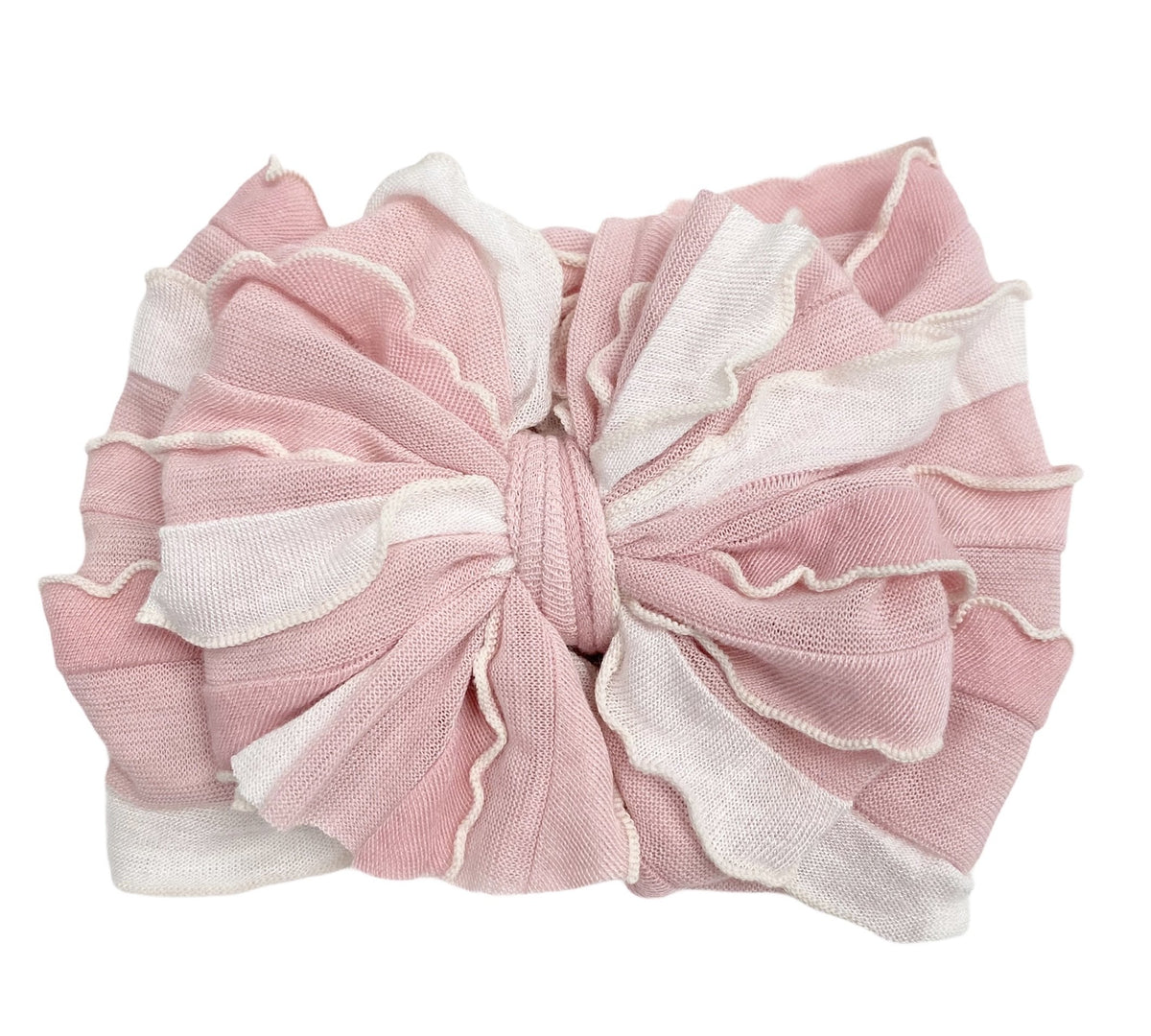 Ruffle Headband - Tickled Pink