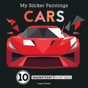 My Sticker Paintings Activity Book / Cars