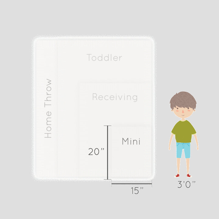 Saranoni Bamboni Mini Blanket (15"x20")