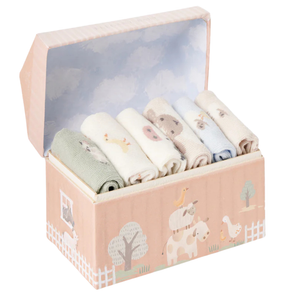 Elegant Baby On the Farm Socks 6 Pack / 0-12 Months