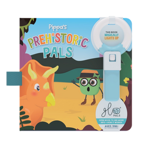 Glo Pals Light-Up Book - Pippa Prehistoric Pals