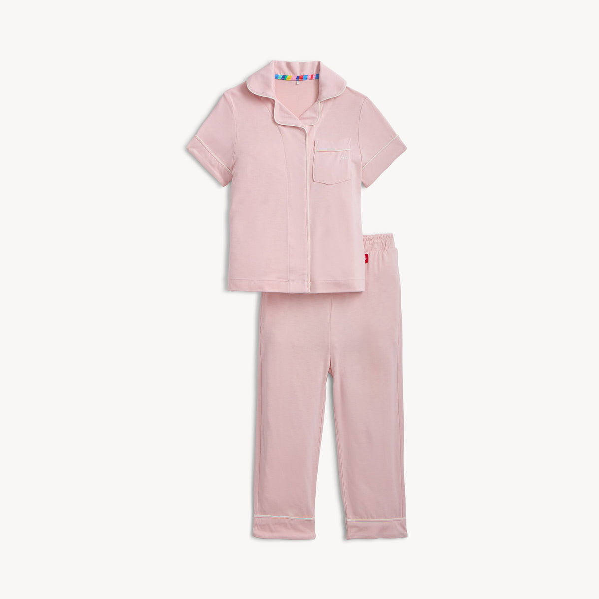 Magnetic Me Right Fit Magnetic Pajama Pant Set / Blush Pink
