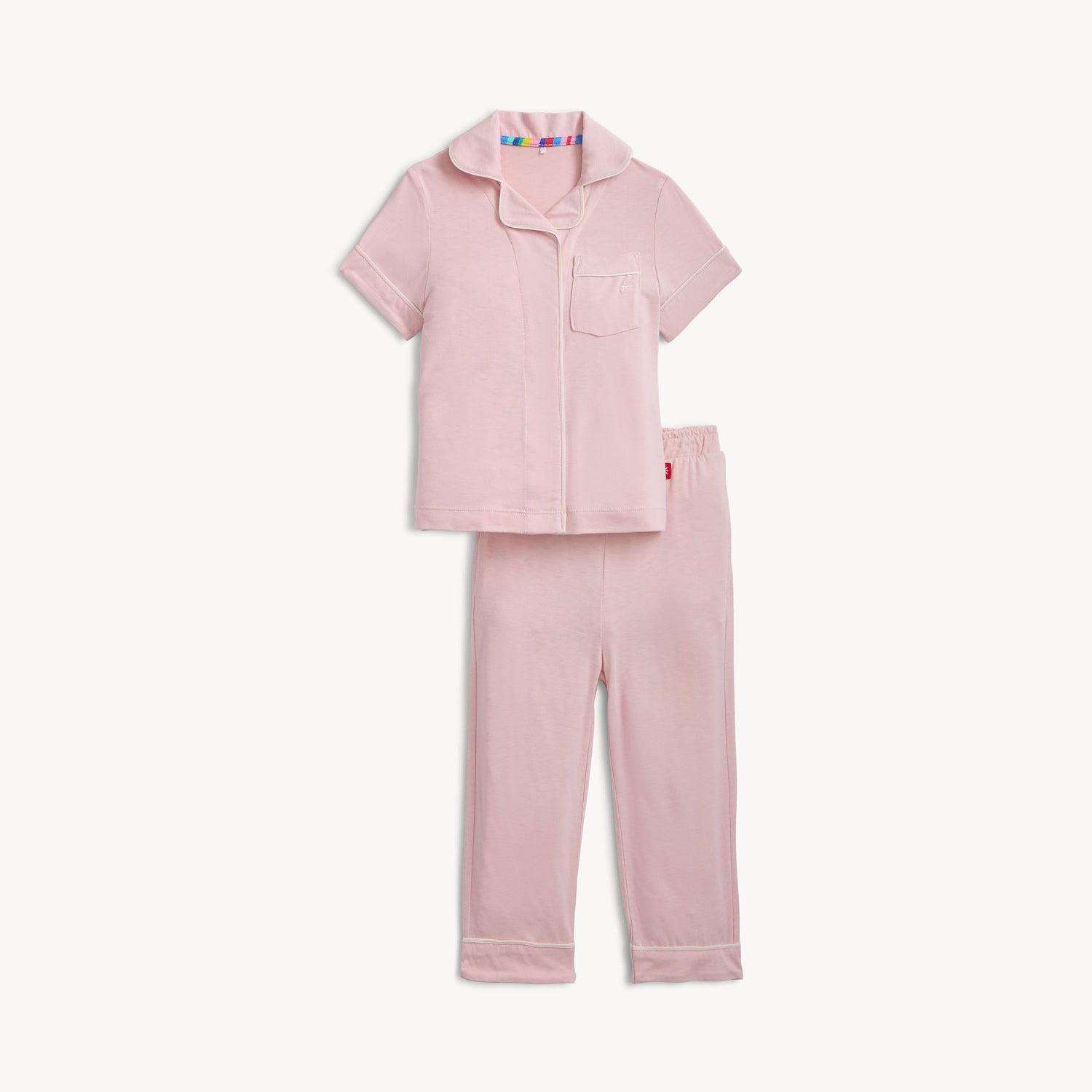 Magnetic Me Right Fit Magnetic Pajama Pant Set / Blush Pink