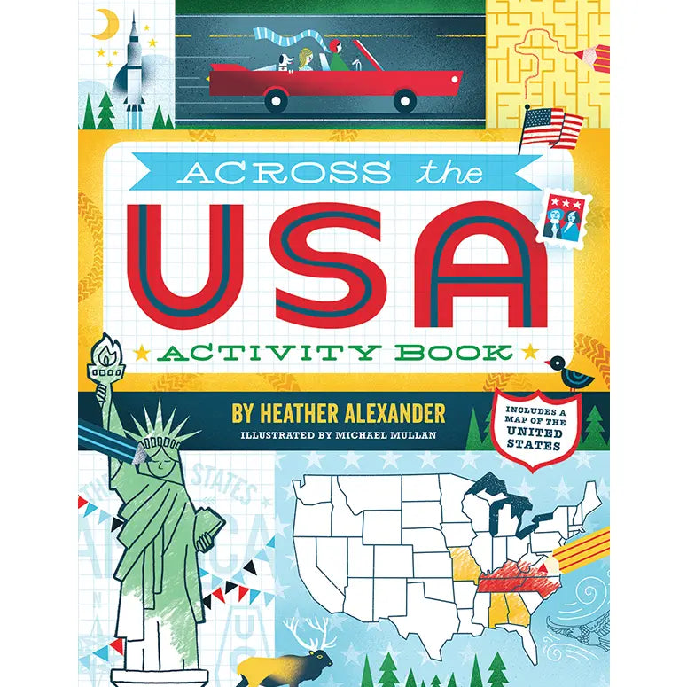 Across the USA Activity Book