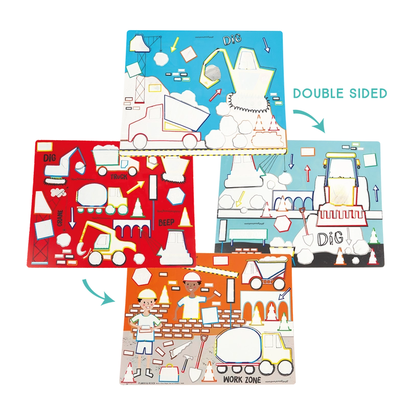 Magic Water Placemats / Construction