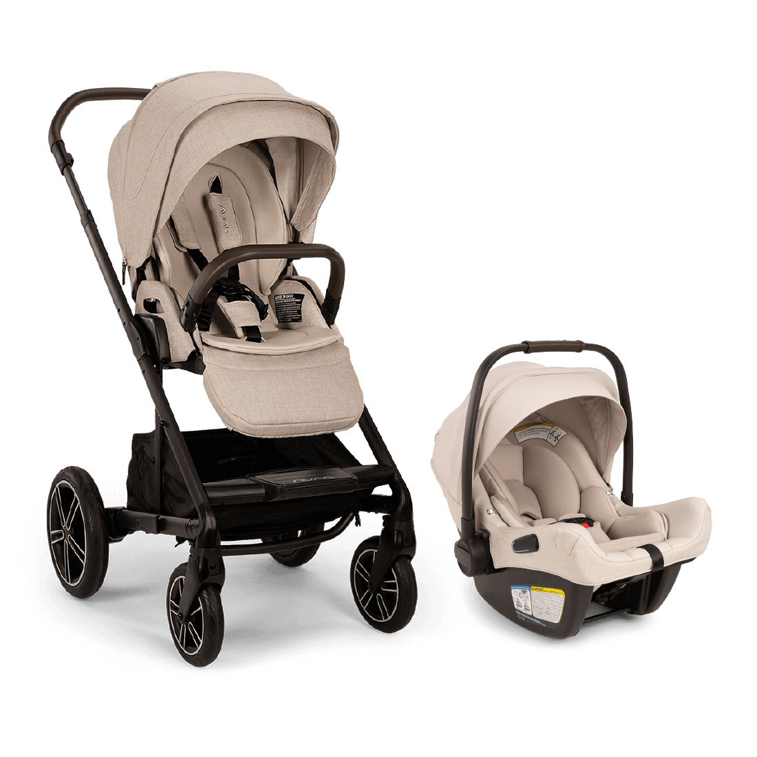 Nuna MIXX Next Stroller + PIPA Aire RX Travel System