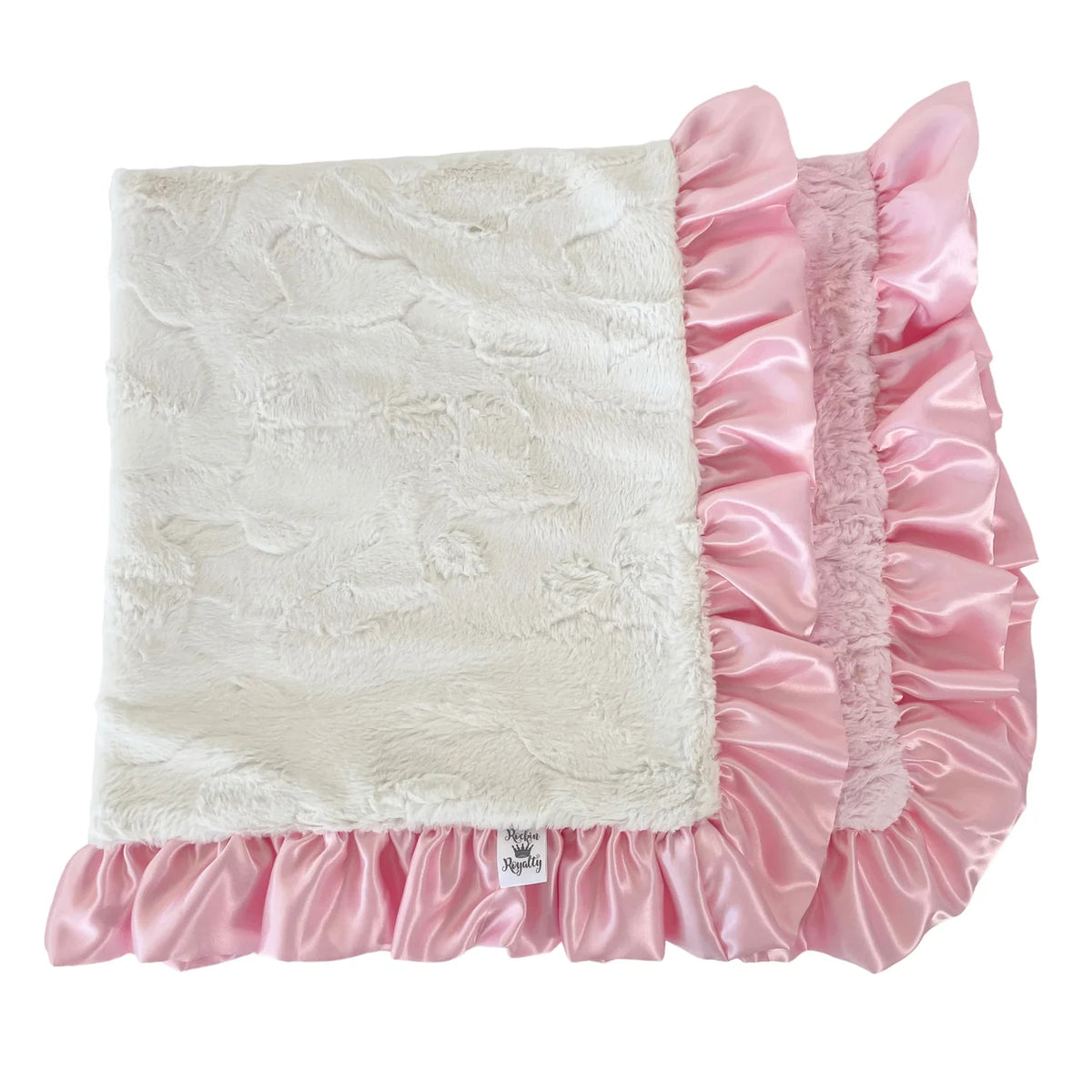 Rockin' Royalty Cuddle Blanket (34"x34") / Girly Girl