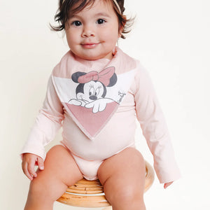 Copper Pearl Bandana Bibs / Minnie Mouse