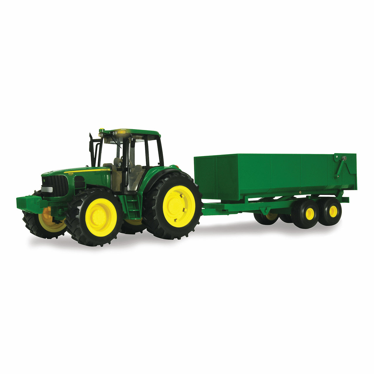 John Deere Big Farm Lights & Sounds Tractor & Wagon