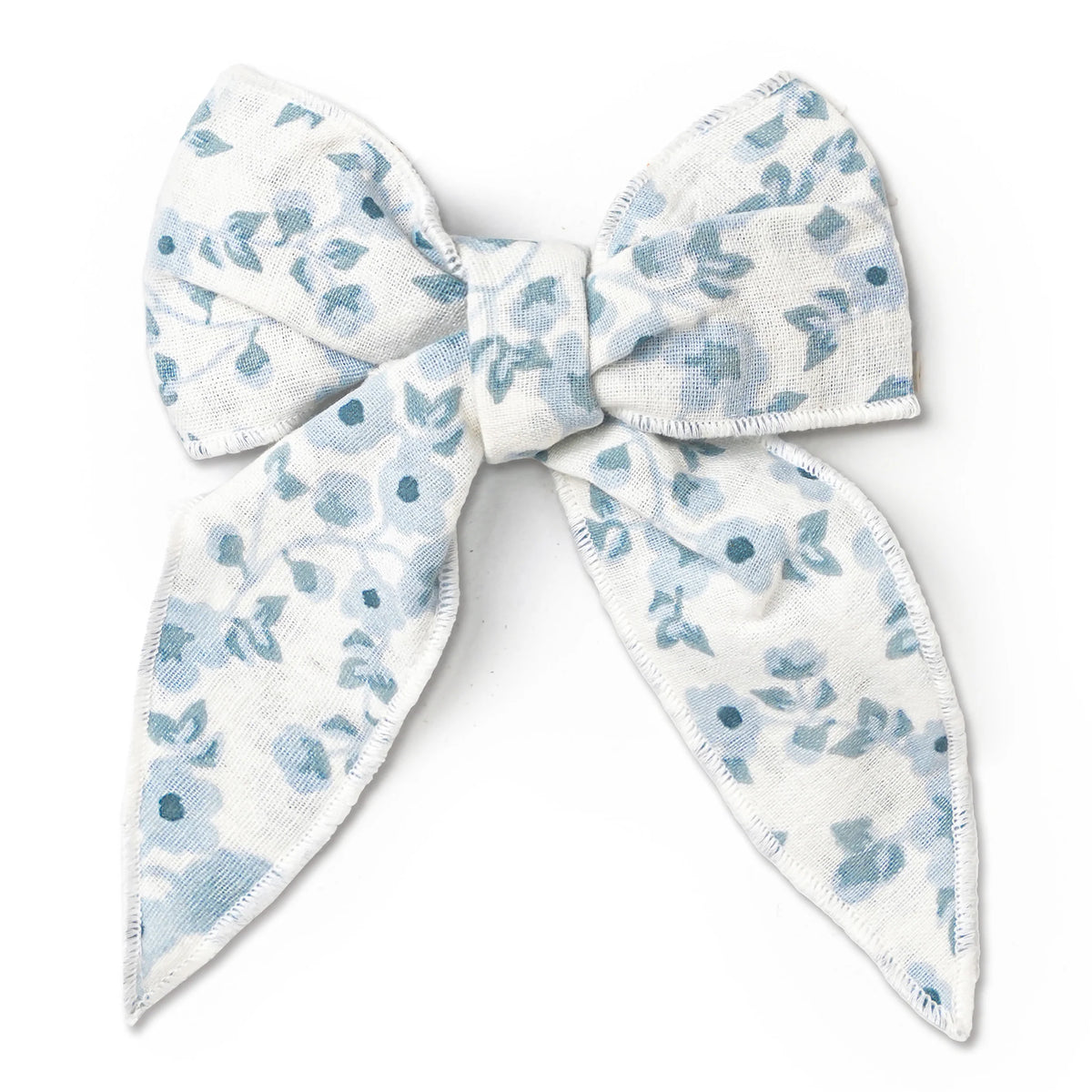 Organic Hair Bow Clip