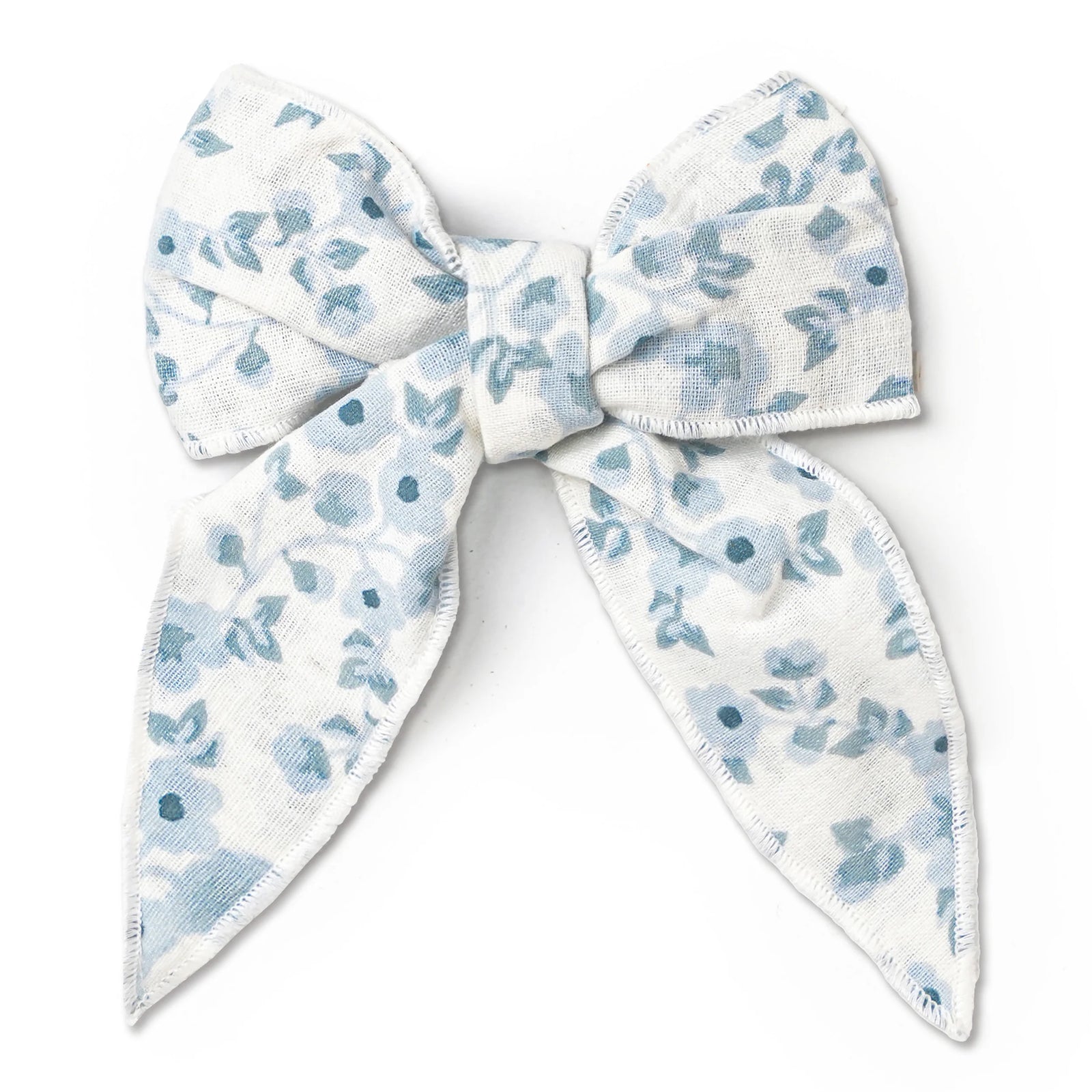 Organic Hair Bow Clip
