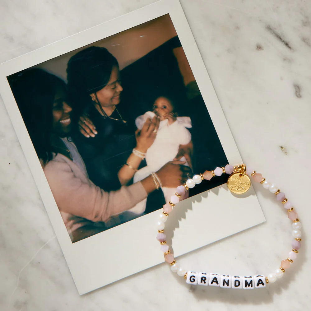 Little Words Project Grandma Bracelet / White