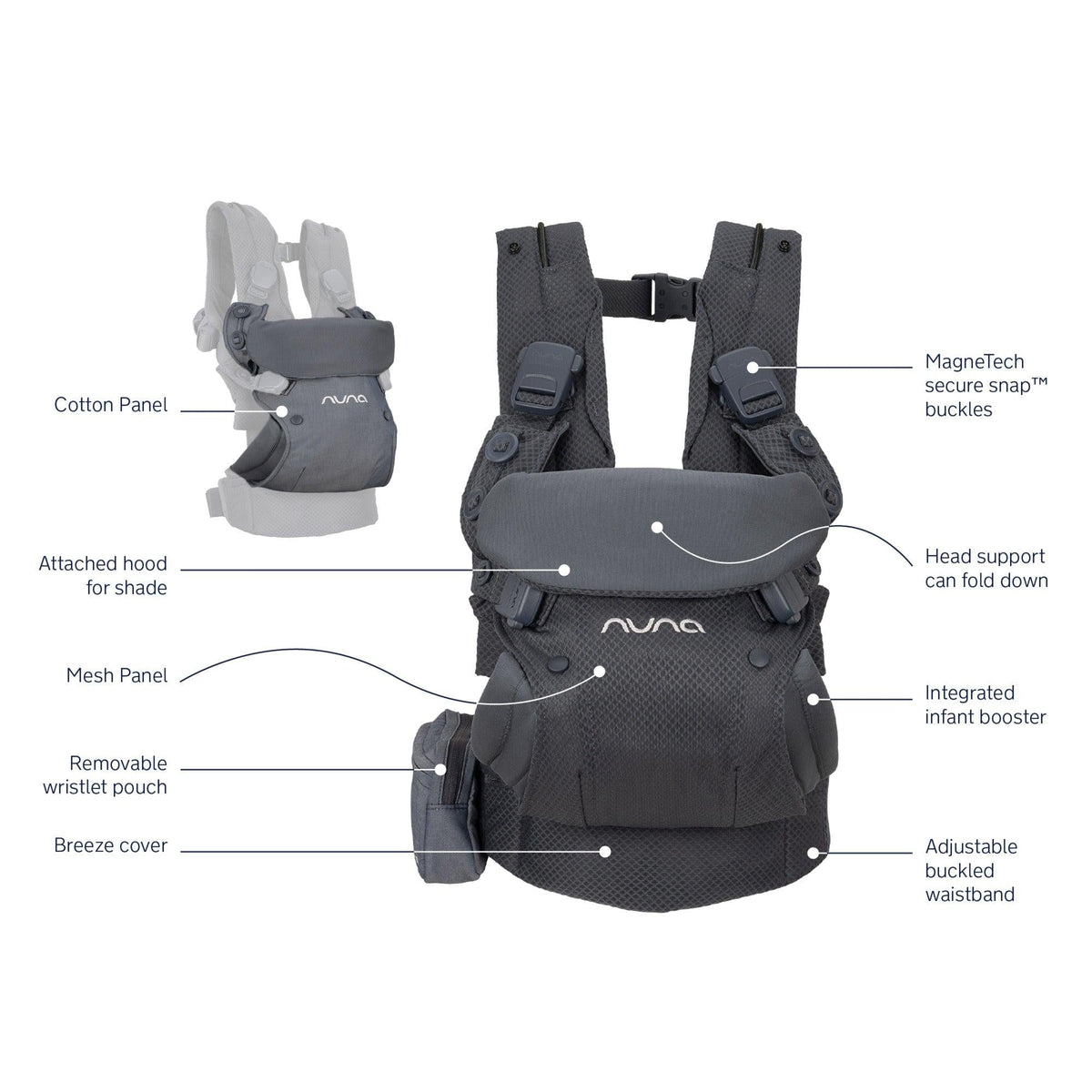 Nuna CUDL Deux Baby Carrier