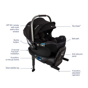 Nuna PIPA RX Infant Car Seat + PIPA Relx Base