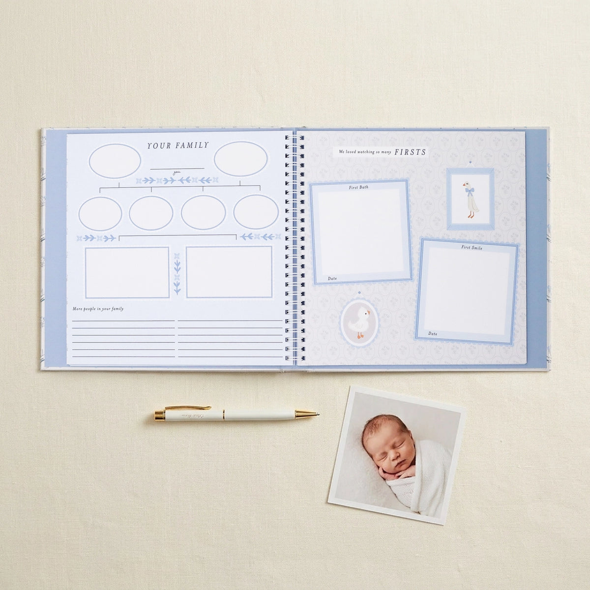 Lucy Darling Baby Memory Book / Little Goose