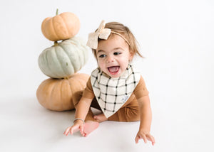 Copper Pearl Bandana Bibs / Patch