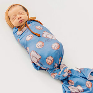 Copper Pearl Knit Swaddle Blanket / Dunk