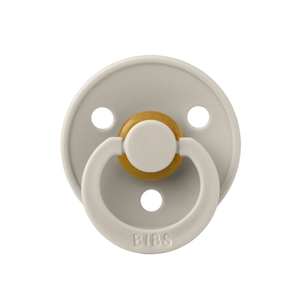 BIBS Round Single Pacifier / Size 2 (6-18 Months)