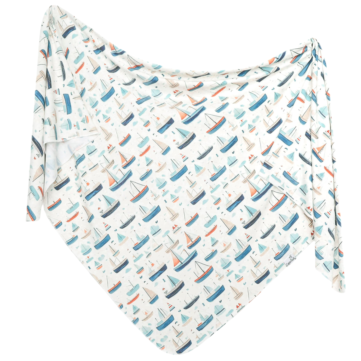 Copper Pearl Knit Swaddle Blanket / Fischer