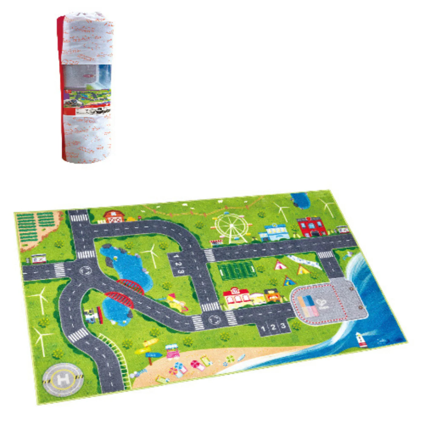 Hape Railworld Discovery Play Mat