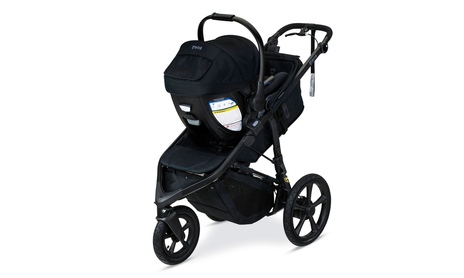 jogging stroller britax BOB Gear Wayfinder Travel System Nightfall