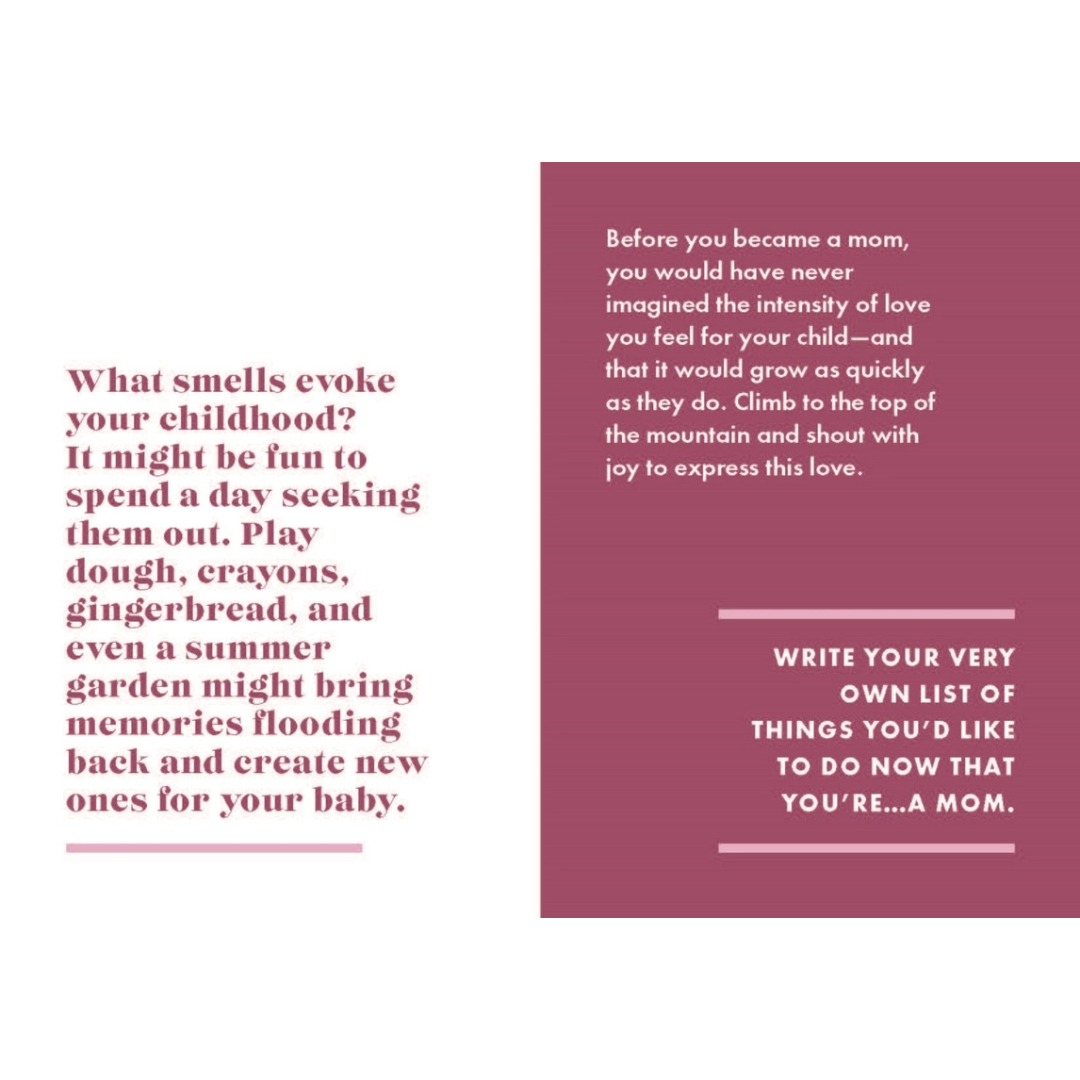 Things To Do Now That You're A Mom Book