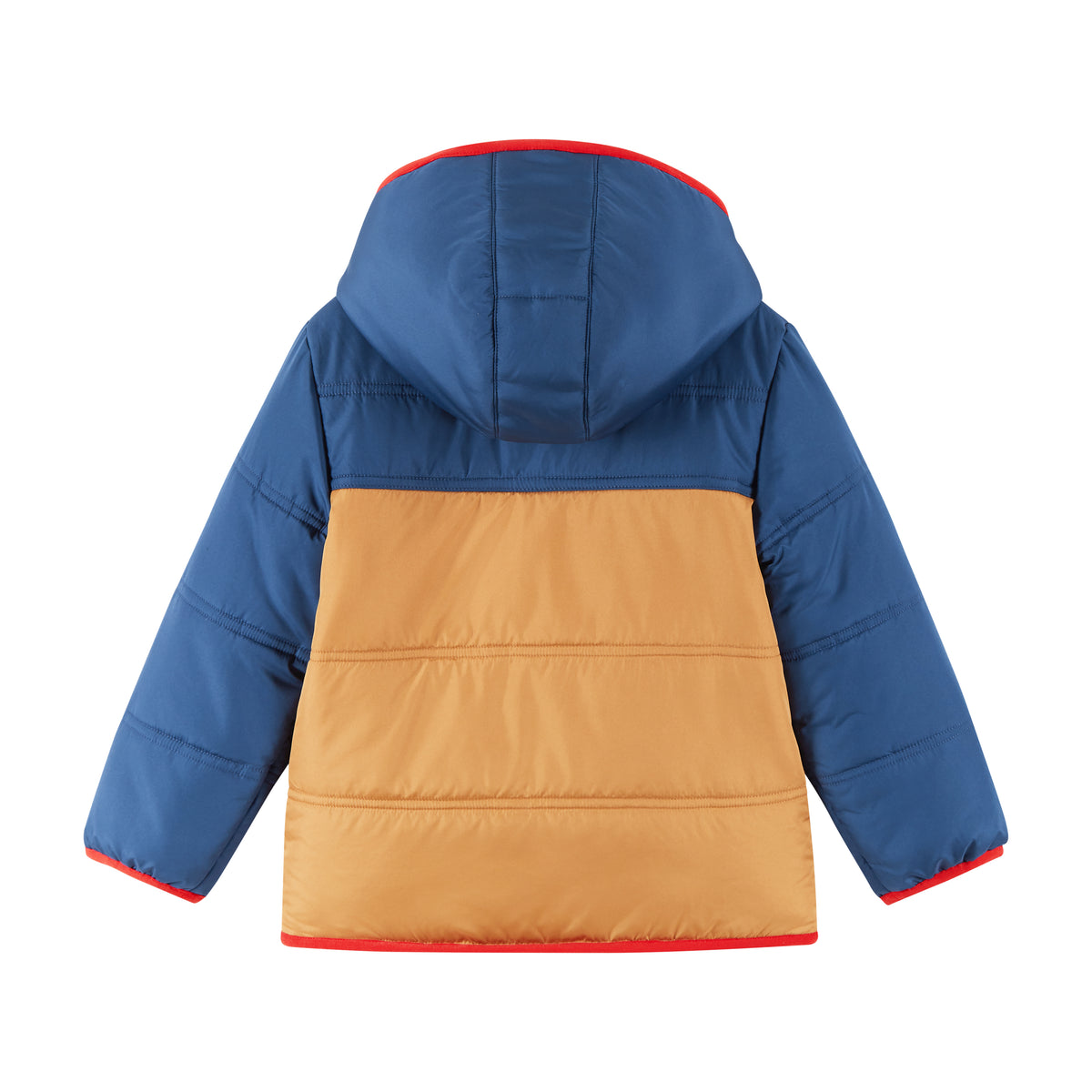Color Block Sherpa-Lined Jacket